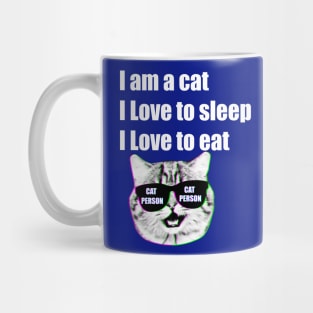 I am a cat Person Mug